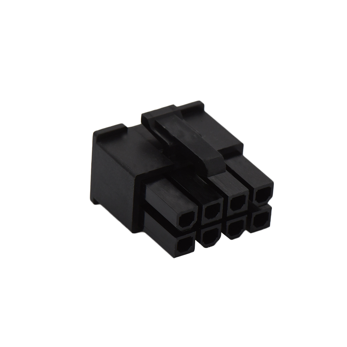 Pitch 4.2mm Male 双排 Housing 2X4Pin 黑色